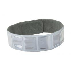 Светоотражающая полоса Longus, 3x38см velcro EN1335 белая
